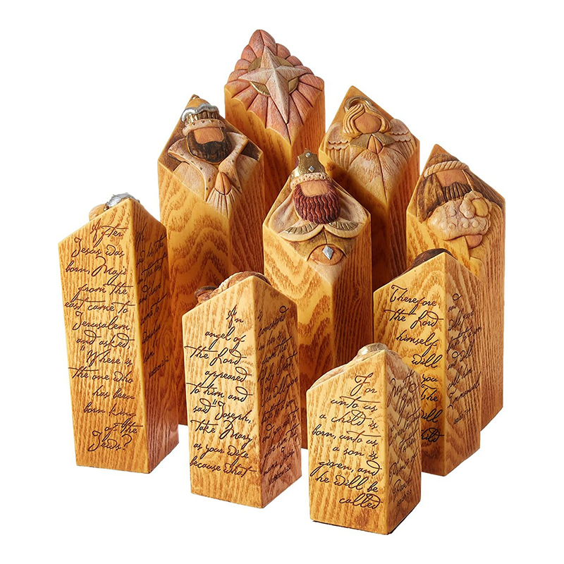 Heaven Nativity Tree Pillar St - огляд і ціна Resin Art And Wood