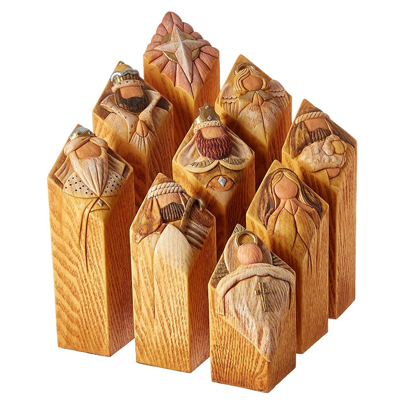 Heaven Nativity Tree Pillar St - огляд і ціна Resin Art And Wood