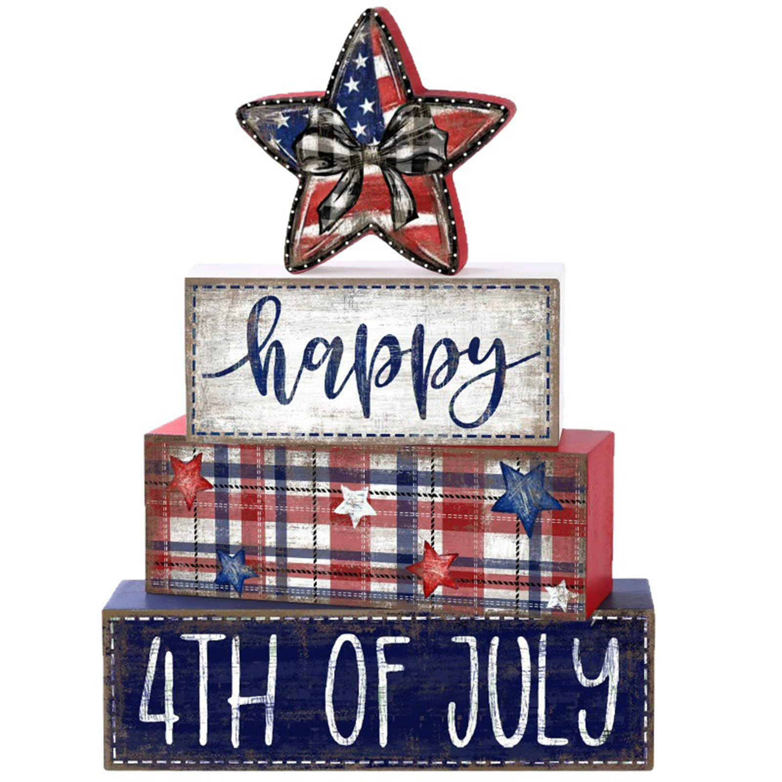 4th of July Wood Ornament Vint - огляд і ціна Resin Art And Wood